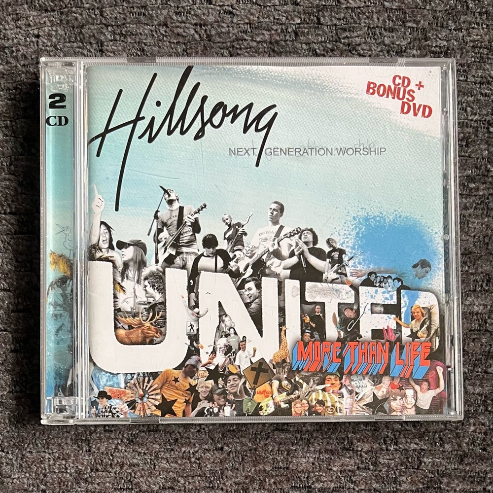 Hillsong United: More Than Life CD/DVD 2-Disc Set 2004 Contemporary Worship Musi